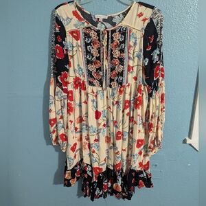 Patrons Of Speace Floral Bohemian Dress